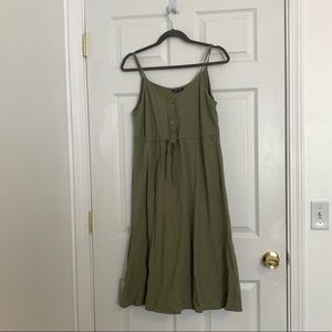 Green Flowy Dress
